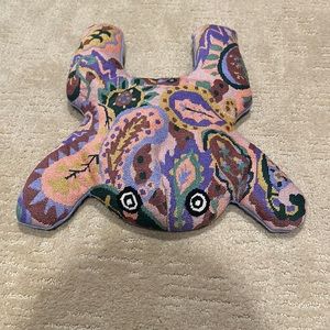 Needlepoint frog